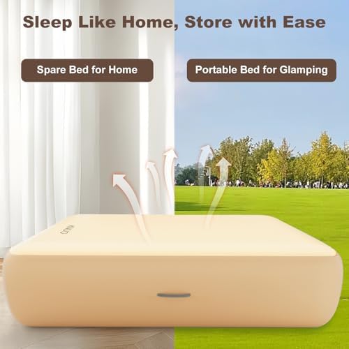 1000 LBS Support King Air Mattress with Infinite Fiber Structure