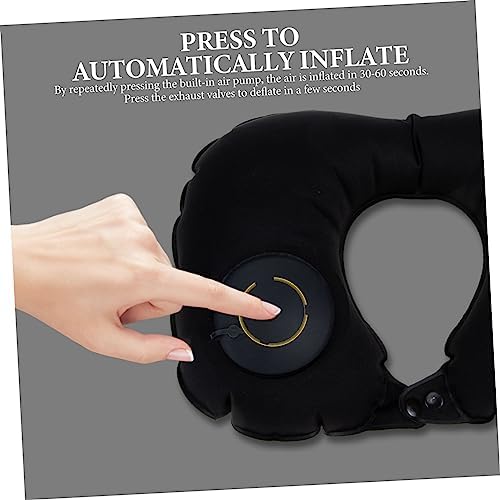 Zerodeko Comfortable Inflatable Neck Pillow for Travel