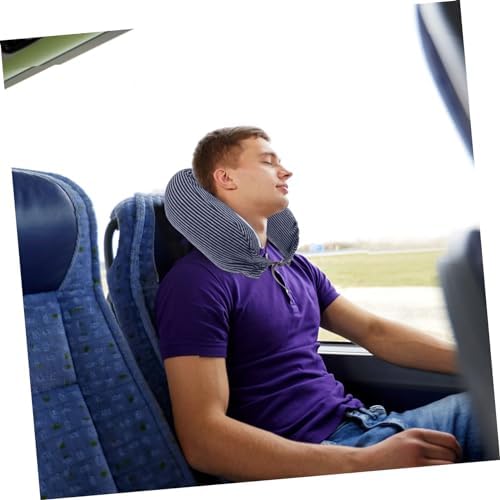 CRILSTYLEO U-Shaped Neck Pillow for Travel Ergonomic Airplane Office