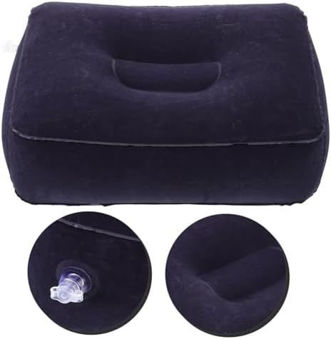 BESPORTBLE Inflatable Foot Rest Pillow for Travel Comfort