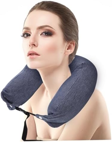 TOKIDNY Ergonomic U-Shape Neck Pillow for Travel and Comfort