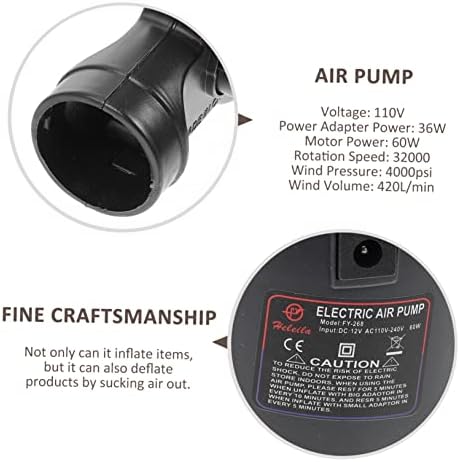 Superior Electric Air Pump for InflatingDeflating Portable inflatable furniturePool Mattress
