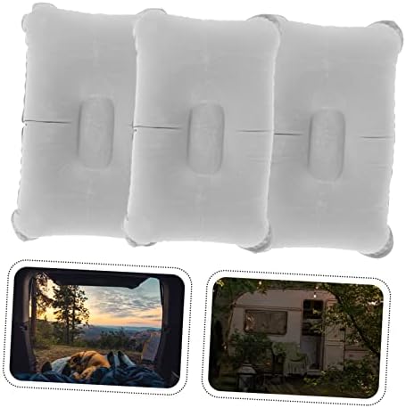 Ergonomic Multi-Functional Travel Pillow for Camping and Airplane Sleep Comfortable Support for Neck and Back