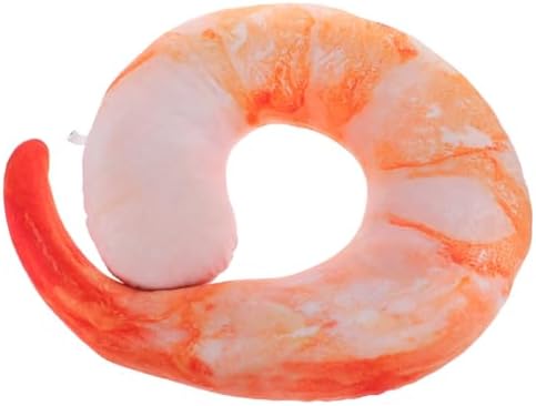 Adorable Shrimp Travel Pillow