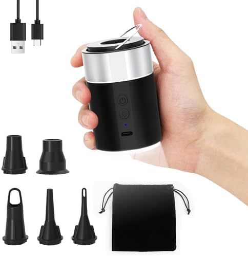 BEAUTYOVO Compact Air Pump with LED Light