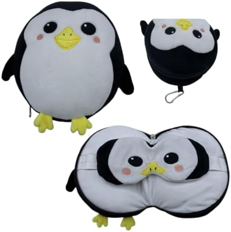 Relax in Style - Travel Pillow and Eye Mask by Kalan