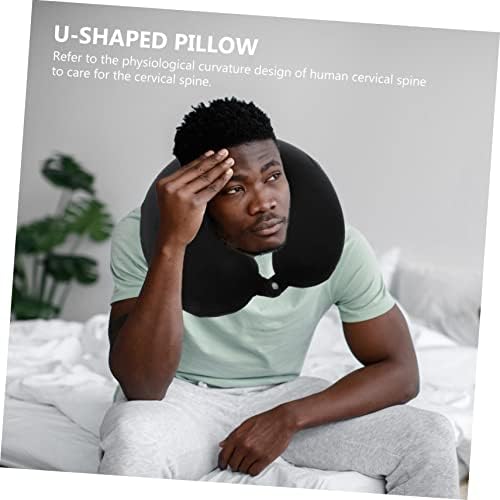 U-Shaped Memory Foam Travel Neck Pillow for Adults