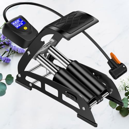 Carbon-Steel Step Pedal Air Pump for Easy Inflation