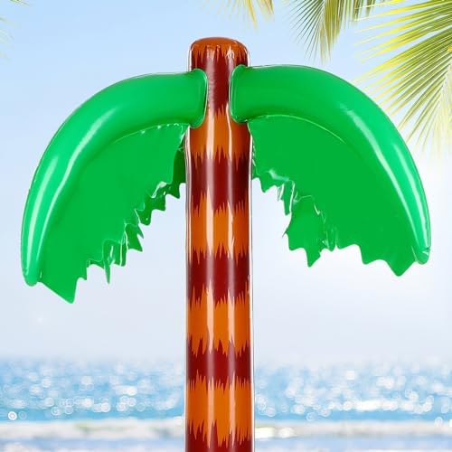 Giant Inflatable Palm Tree Beach Backdrop Favor