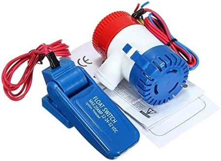Mini 12V Submersible Pump for Marine Use