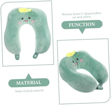 Amosfun Travel Neck Support Pillow for Airplane Train Car