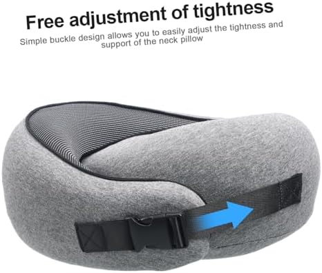 Neck Travel Pillow With Memory Foam Support