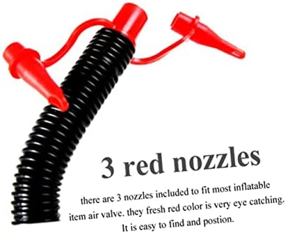 Foot Pump for Inflatable Toys with Dual Nozzles
