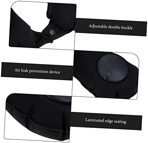 ABOOFAN Portable Inflatable Travel Pillow Neck Support Comfort for Flights More