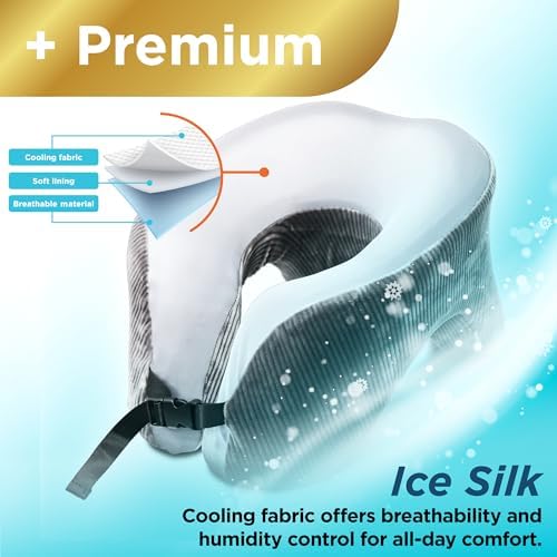 BLACKDECKER Memory Foam Travel Neck Pillow