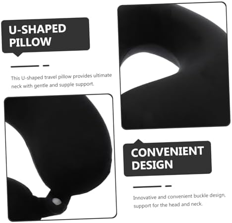 U-Shaped Memory Foam Travel Neck Pillow for Adults