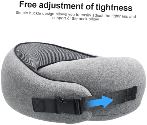 Adjustable Travel Pillow Memory Foam Neck Support