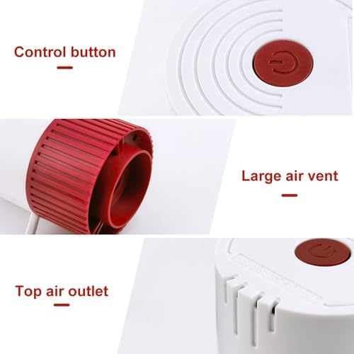 MiOYOOW 37mm Electric Vacuum Pump Portable Top Air Flow Saler Bag Pump Great for Travel Home Use