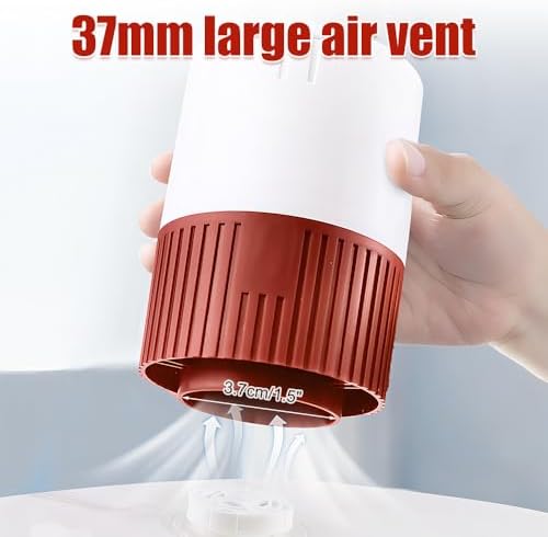 MiOYOOW 37mm Electric Vacuum Pump Portable Top Air Flow Saler Bag Pump Great for Travel Home Use
