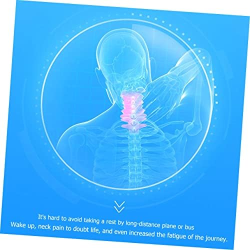 Soft Elastic U-Shaped Travel Pillow for Neck Support Office Home Use