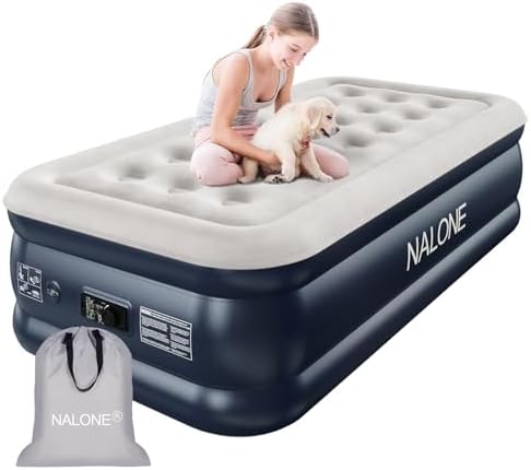 Perfect Match NAloneAir Mattress Twin with Built-In Pump