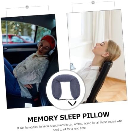 TOKIDNY Ergonomic U-Shape Neck Pillow for Travel and Comfort