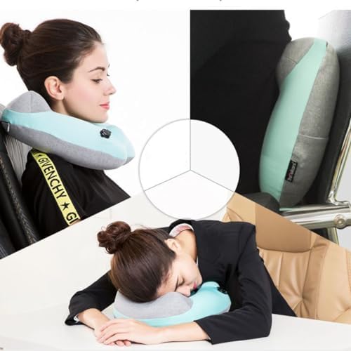 Ciieeo Travel Pillow Compact Neck Support for Camping Flying