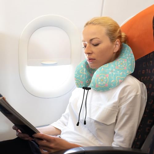 ALAZA Memory Gold Neck Travel Pillow