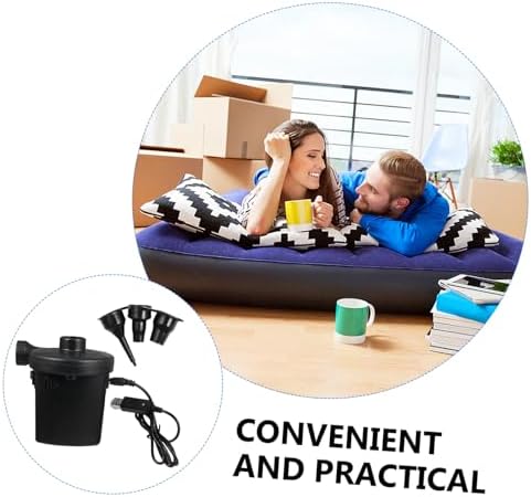 Rechargeable USB Air Pump for inflatable Mattress and More