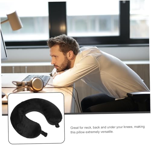 MERRYHAPY U-Shaped Memory Neck Pillow for Travel Comfort