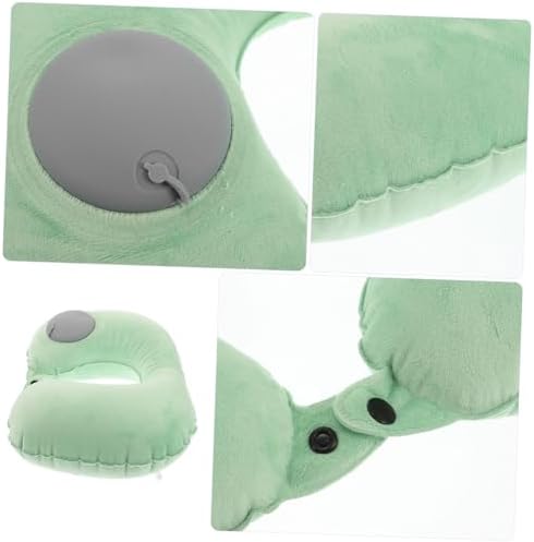 Healifty Inflatable Neck Pillow for Travel