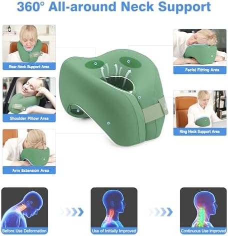 Memory Foam Neck Pillow for Travel