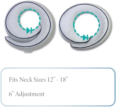 Memory Foam Travel Pillow for Head Neck and Chin Support