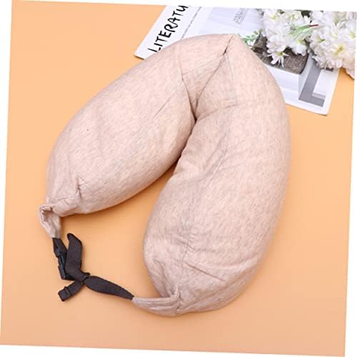 Soft Elastic U-Shaped Travel Pillow for Neck Support Office Home Use