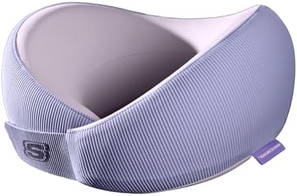 Memory Foam Travel Pillow Ergonomic Design for Comfort