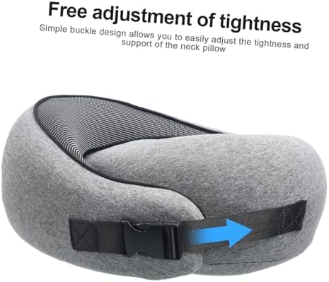 Ciieeo Adjustable Travel Pillow with Neck Support