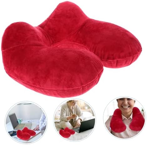 Firm Inflatable U-Shaped Neck Support Pillow for Ergonomic Travel Comfort