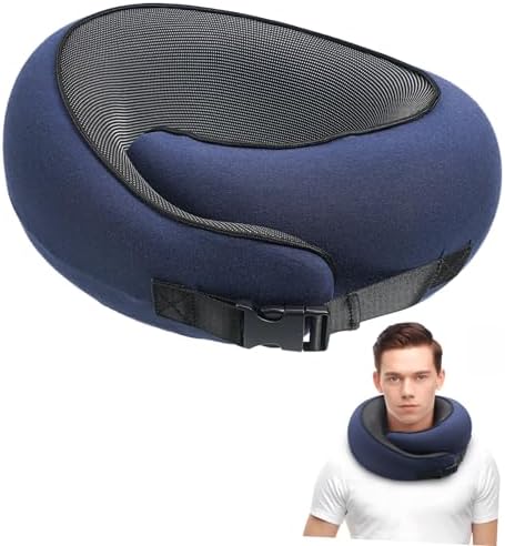 U-Tech U-Shaped Travel Pillow for Airplane Neck Support