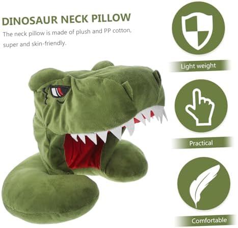 ABOOFAN Dinosaur Neck Pillow with Neck Support for Adults