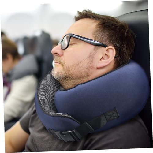 U-Shape Memory Foam Travel Pillow with Neck Support