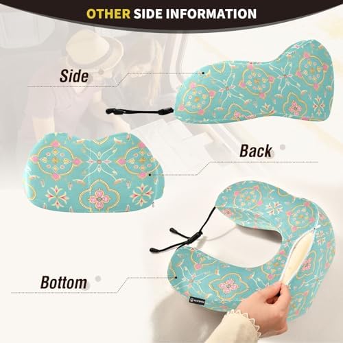 ALAZA Memory Gold Neck Travel Pillow