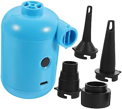 Toyvian 1Set USB Electric Air Pump Portable Inflatable Mattress Compressor