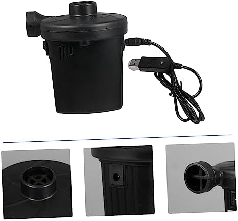 Durable Air Mattress Pump Power Source Rechargeable and Portable