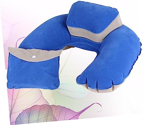 Lightweight U-Shaped Travel Pillow with Neck Support and Earplugs