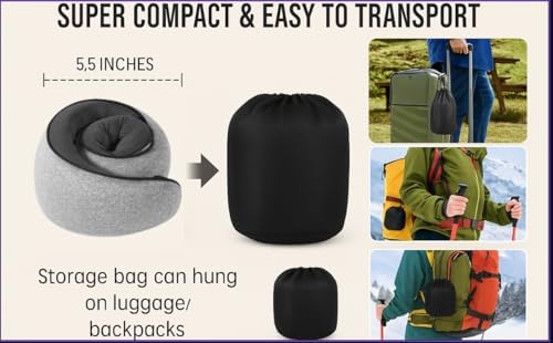Z privileged Travel Pillow - Comfort and Neck Support