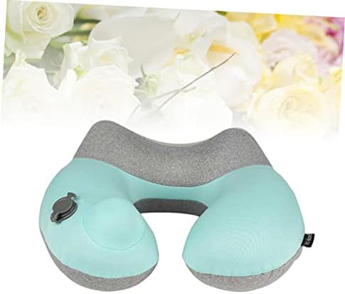 IMIKEYA Flatable Travel Pillow Compact Lightweight Neck Support for Travel and Comfort