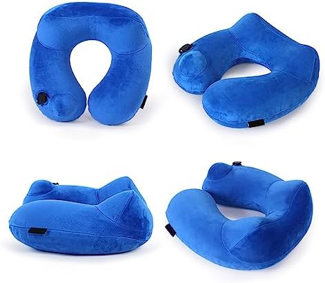 U-Shaped Inflatable Travel Pillow