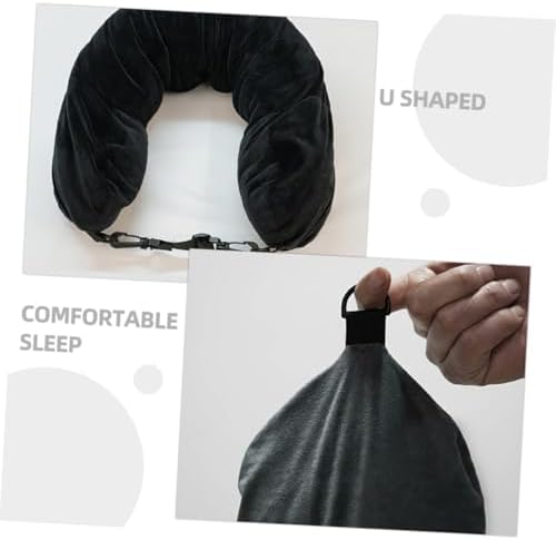 U-Shaped Travel Pillow for Airplane Neck Support