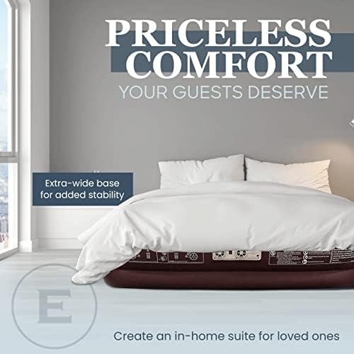 Engladder Twin Air Mattress - Double High 300-LB Capacity Luxury Camping Bed