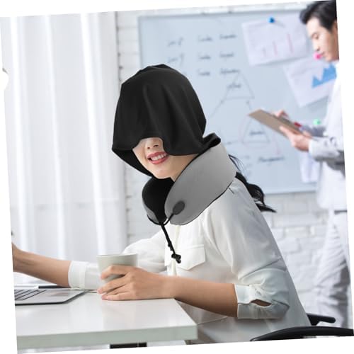 Garneck Travel Pillow - U-Shape Memory Foam Neck Support Pillow for Car Office and Sleep